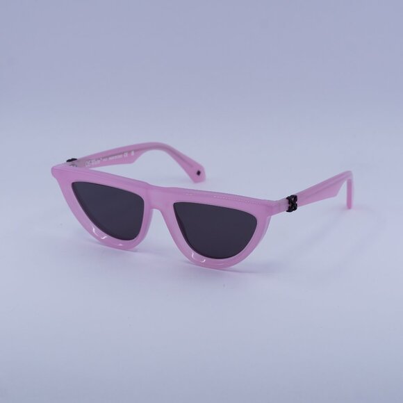 Off-White OERI13V JASPER 3007 Sunglasses Pink Geometric Frame, Grey Lenses main image 10